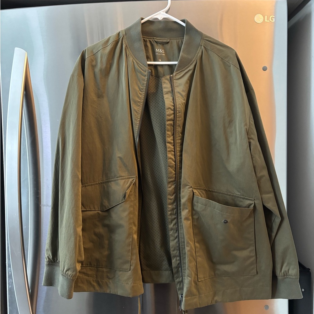 Marks & Spencer Khaki Bomber Jacket